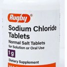 Sodium Chloride Tablets SALT 1 GM 100ct FRESH PHARMACY SUPPLY 2/26 exp
