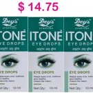 3 x ITONE Eye Drops Herbal Ayurvedic for Conjunctivitis, Itching of Eyes