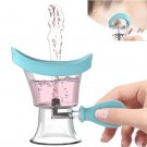 Eye Wash Cup,Eye Wash Cleaner Kit Silicon Manual Air Pressure Eye Cleaning Cup