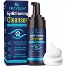 NOVEHA Eyelid Foaming Cleanser | Everyday Scrub for Soothing Relief