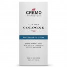 Cremo Cologne For Men, Blue Cedar & Cypress 3.4 Fl. Oz. - Pack of 1