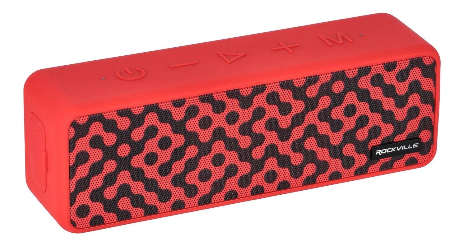 Faze by Rockville Portable Bluetooth Speaker TWS Wireless Link 36 Hour Battery
