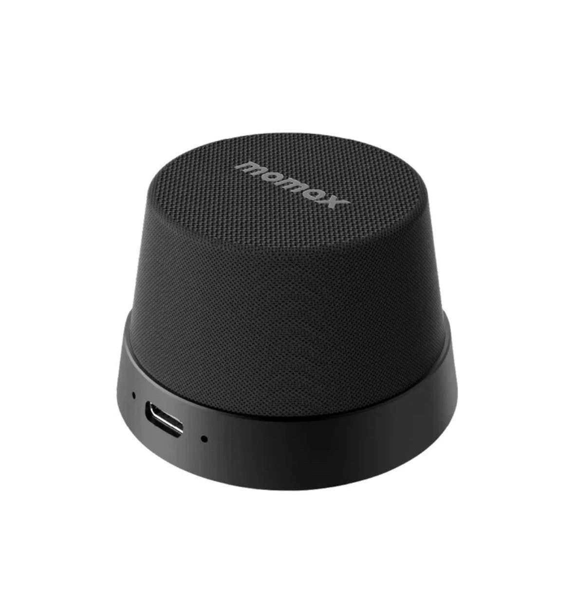 Momax 1-Vibe Go Magnetic Portable True Wireless Bluetooth Speaker , Black