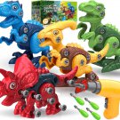 Dinosaur Toys for 3, 4, 5, 6, 7 Year Old Boys, Take Apart Toys with Electric