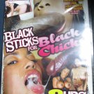 BLACK STICKS FOR BLACK CHICKS HONNEY BUNNY ADULT DVD NEW SUPER DEAL FACTORY SEALED A4 BLACK STICKS FOR BLACK CHICKS HONNEY BUNNY ADULT DVD NEW SUPER DEAL FACTORY SEALED A4