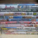 10 ADULT DVDS NEW AMBER BOFFING THE BABYSITTER LOT A9 SUPER DEAL FACTORY SEALED