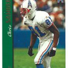 1997 TOPPS FOOTBALL CARD #235 CHRIS SANDERS (ITEM #219971502356)