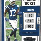 2021 PANINI FOOTBALL CARD #42 T.Y. HILTON (ITEM #220211150428)
