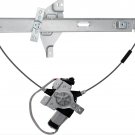 Front Driver Side Power Window Regulator and Motor Assembly Compatible
