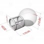 US STOCK 8FT Clear Inflatable Bubble House Balloons Dome Tent Outdoor Wedding Party Kids