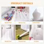 US STOCK 15FT Oxford Cloth White Inflatable Bounce House With Slide For Kids Adults