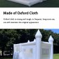 US STOCK 15FT Oxford Cloth White Inflatable Bounce House With Slide For Kids Adults