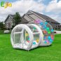 US Stock 13FT 4m Inflatable Bubble Outdoor Tent Transparent PVC Tent For Kids With Blower