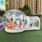 US STOCK 10Ft Inflatable Trampoline Bubble House Jumping Base For Kids Birthday Party