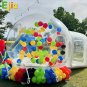 US STOCK 10Ft Inflatable Trampoline Bubble House Jumping Base For Kids Birthday Party