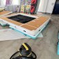 4x3m Inflatable EVA Non-slip Swimming Pool With Net For Yacht Water Sea Pool Boat