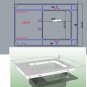 4x3m Inflatable EVA Non-slip Swimming Pool With Net For Yacht Water Sea Pool Boat