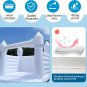 US Stock 13x13x12ft PVC  Inflatable Bounce Castle Outdoor Wedding Party Tent For Fun