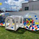 26FT Inflatable Double Bubble House Commercial PVC Igloo Bubble Tent For Party