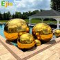 6pcs Sphere Inflatable Mirror Ball Silver or Gold Hanging For Wedding Event Decoration
