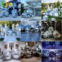 6pcs Sphere Inflatable Mirror Ball Silver or Gold Hanging For Wedding Event Decoration