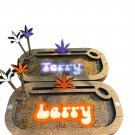 custom rolling tray set with lid personalized with name small tray for rolling mens