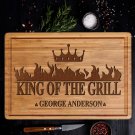 Personalized Grilling Gifts for Men - Custom Cutting Board BBQ Grilling
