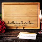 Personalized Wood Engraved Cutting Board - Customized Chopping Block