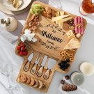 Personalized Charcuterie Boards Gift Set, Custom Engraved Cheese Board
