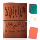Personalized Recipe Book, 19 Custom Cover Designs, Customized