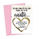 Will You Be My Godmother Scratch Off Card for Auntie, Godmother
