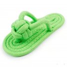 Funny Dog Chew Toy Cotton Slipper Rope Toy For Small Large Dog Pet Teeth Training Molar