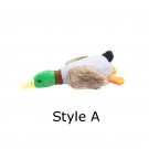 Cute Plush Duck Dogs Squeak Toys Funny Pet Play Intereactive Chew Toy for Small Medium