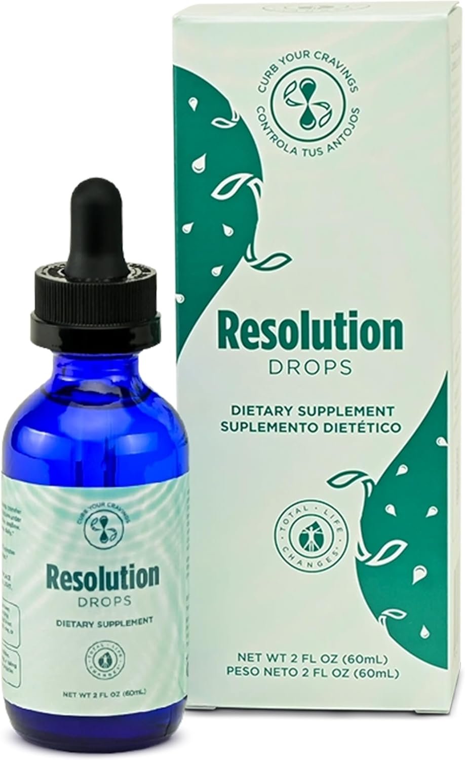Resolution Drops - Craving Control & Wellness Goals - Health Supplement
