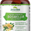 Zazzee Extra Strength Boswellia Serrata 10:1 Extract, 5000 mg Strength, 65% Boswellic Acid
