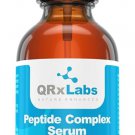 QRxLabs Peptide Complex Serum for Face - Collagen Booster with Hyaluronic Acid