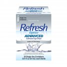 Refresh Optive® Advanced Preservative-Free Lubricant Eye Drops (30 Single-Use Vials)