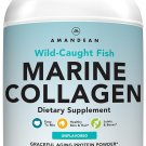 AMANDEAN Premium Anti-Aging Marine Collagen Peptides Powder. 500g Wild