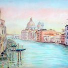 Venice drawing. Grand canal. Venice painting. Venice painting.