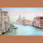 Venice drawing. Grand canal. Venice painting. Venice painting.