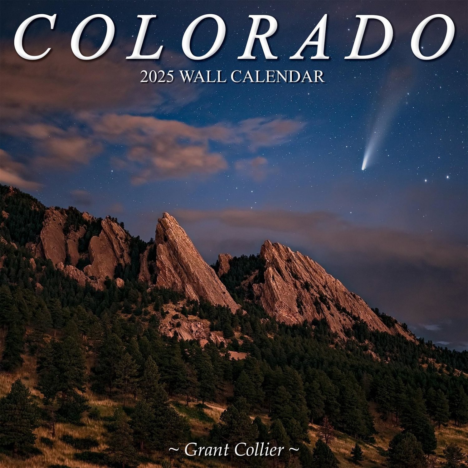 Colorado Scenic 2025 Wall Calendar