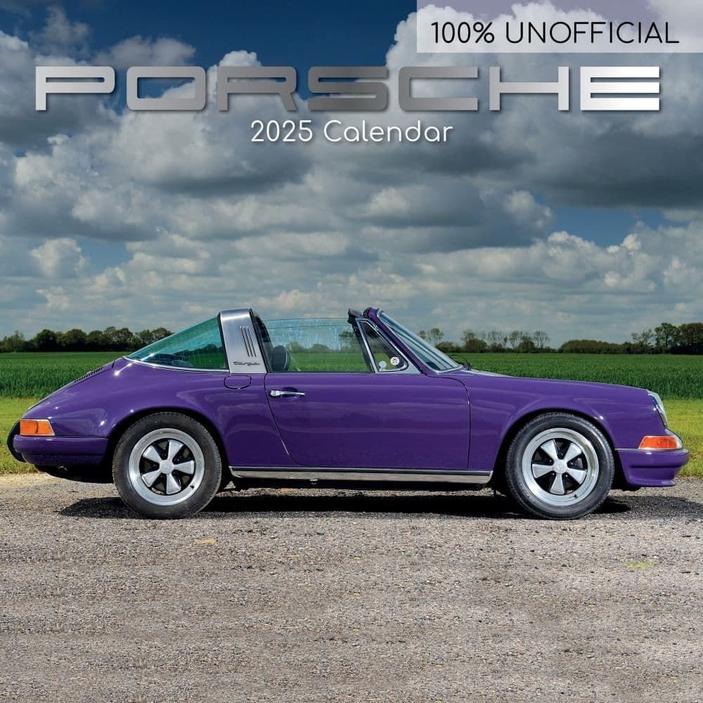 Porsche 2025 Wall Calendar