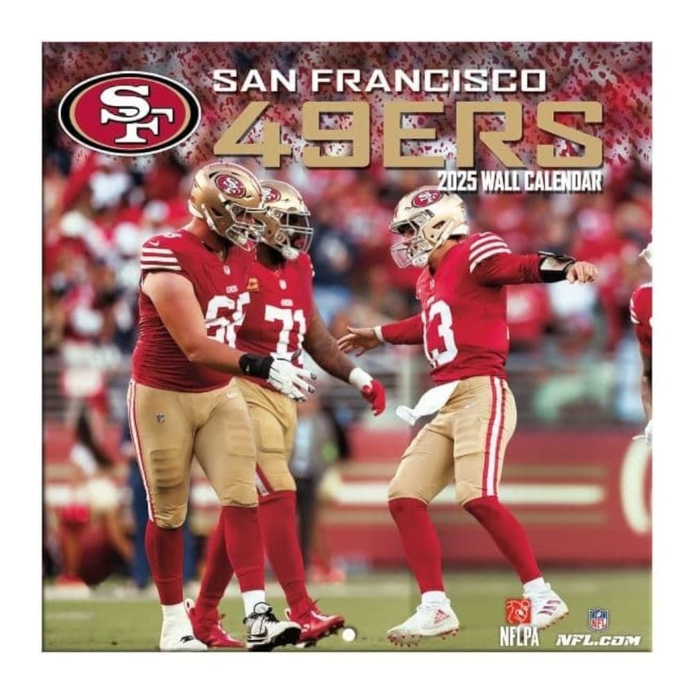 San Francisco 49ers 2025 Mini Wall Calendar