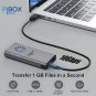 NVME M2 Enclosure with Fan - USB 3.2 10Gbps, Tool-Free M.2 NVMe Case