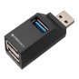 USB HUB, 3 Ports, USB 3.0, Transfer Speeds Upto 5 Gbps, Plug and Play