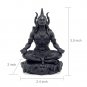 MurtiHome Mahayogi Shiva Murti (8.89 cm Height, Matte Black, 3D Printed