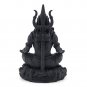 MurtiHome Mahayogi Shiva Murti (8.89 cm Height, Matte Black, 3D Printed