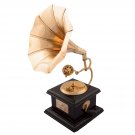 eCraftIndia Antique Music Decorative Canon Brass Showpiece 10 cm x 10 cm x 23.75 cm,