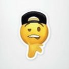 Lip Bite Emoji Sticker
