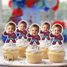 Spiderman Cupcake Toppers - Face cupcake topper -Custom Face- cupcake Topper- Birthday party Spiderman Cupcake Toppers - Face cupcake topper -Custom Face- cupcake Topper- Birthday party